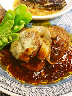 オニオンハンバーグ-レシピのメイン写真