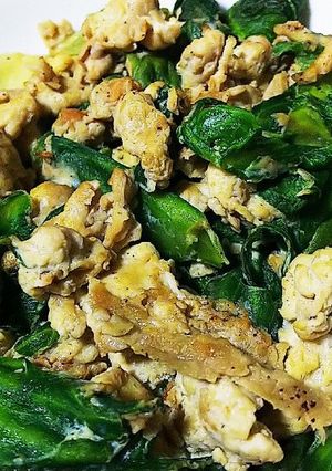 レタス外葉の中華炒め-レシピのメイン写真
