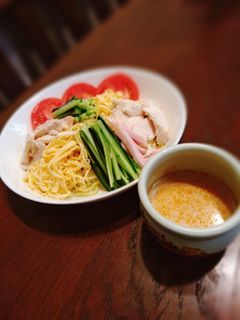 *手作りごまダレの冷やし中華*-レシピのメイン写真