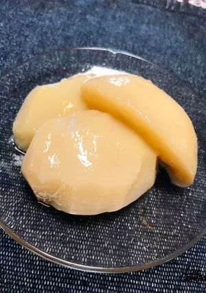 桃のコンポート-レシピのメイン写真