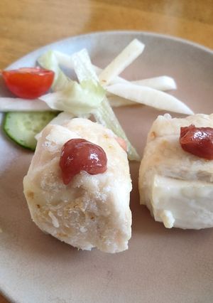 鶏胸肉を使った肉巻き豆腐-レシピのメイン写真
