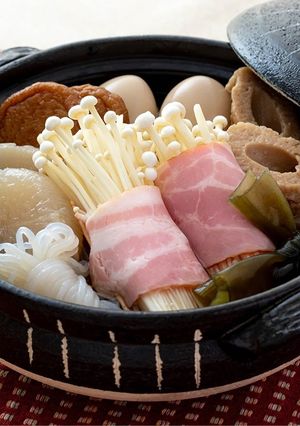 えのきのベーコン巻き入りおでん-レシピのメイン写真