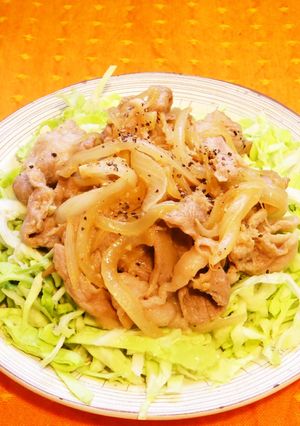 ☺簡単おかず♪ご飯が進むガリバタポーク☺-レシピのメイン写真