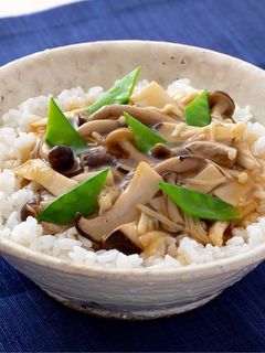 きのこのあんかけごはん-レシピのメイン写真