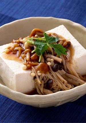 豆腐のきのこあんかけ-レシピのメイン写真