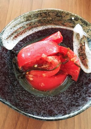だしが香るさっぱりトマト-レシピのメイン写真