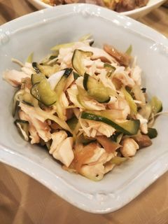 ささみとザーサイの中華和え-レシピのメイン写真