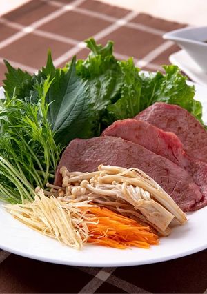 牛肉とえのきの焼きしゃぶ-レシピのメイン写真