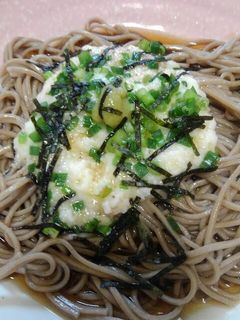 簡単!冷やしとろろそば-レシピのメイン写真