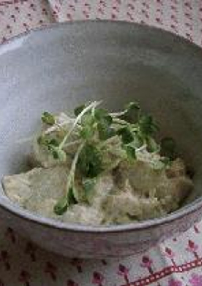 焼き茄子の胡麻マヨ和え-レシピのメイン写真