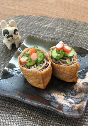 簡単！蕎麦いなり-レシピのメイン写真