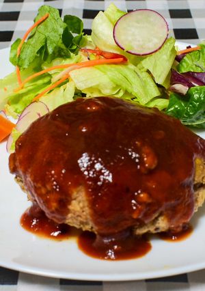 大満足！糖質オフおからハンバーグ-レシピのメイン写真