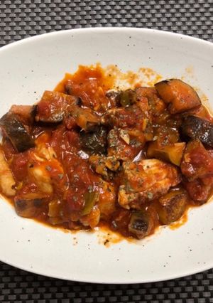鶏肉のトマト煮込み-レシピのメイン写真