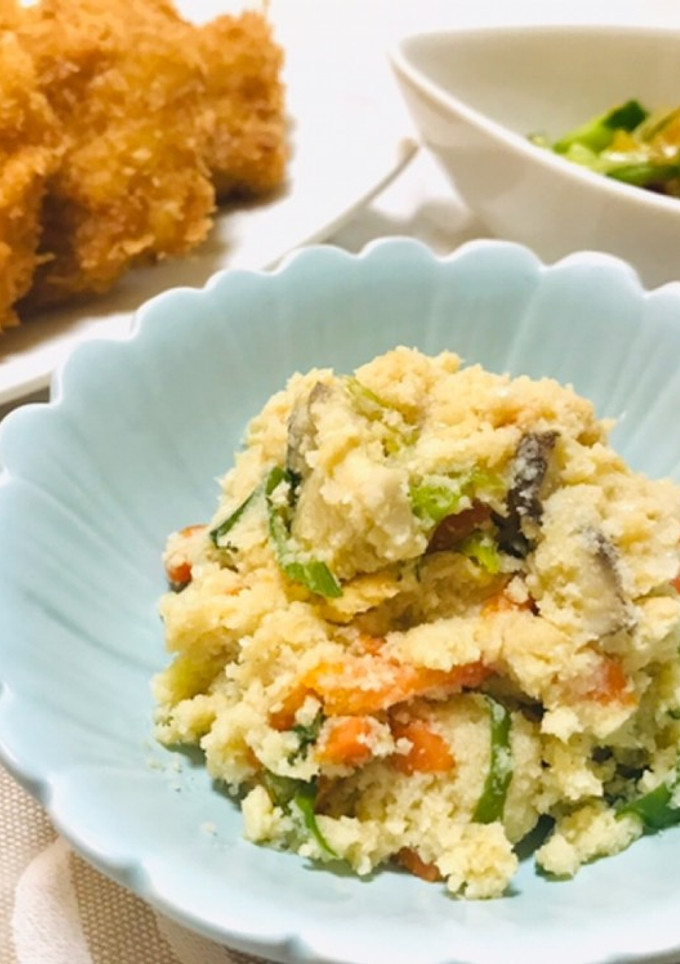 簡単ほっとする和の味おからの煮物・卯の花-レシピのメイン写真