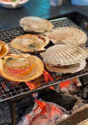 簡単BBQホタテ【囲炉裏】-レシピのメイン写真