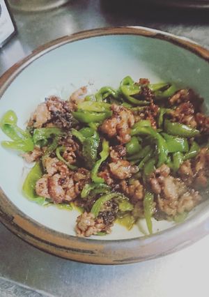 ピーマンと牛肉の炒めもの-レシピのメイン写真