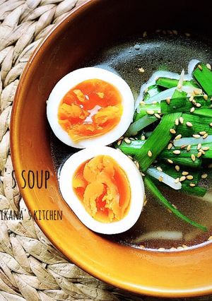 醤油ラーメン風♪♪もやしスープ♪♪-レシピのメイン写真