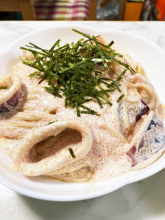イカと明太子の冷製パスタ-レシピのメイン写真