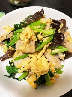 豚肉ときくらげの卵炒め-レシピのメイン写真