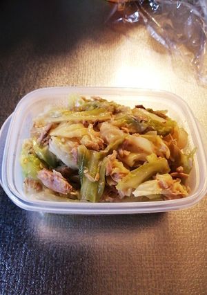 キャベツの簡単和え物(常備菜)-レシピのメイン写真