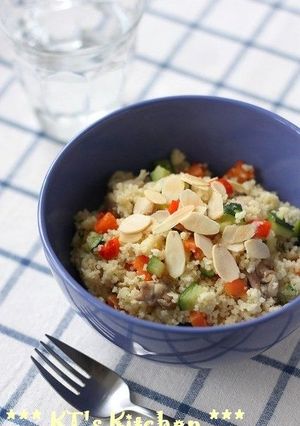 レンジで♪チキンと野菜のホットクスクス-レシピのメイン写真