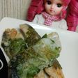 リカちゃん♡鯖と紫蘇の梅肉巻きꕤ*.゚