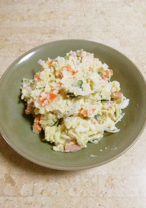 たっぷり野菜のポテトサラダ-レシピのメイン写真