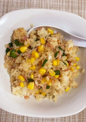 夏野菜で✩.*˚とうもろこしバターピラフ-レシピのメイン写真
