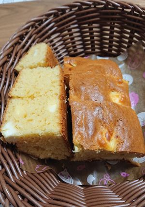 クリームチーズのパウンドケーキ。-レシピのメイン写真