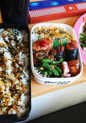 高３男子のお弁当とお父さんとママ-レシピのメイン写真