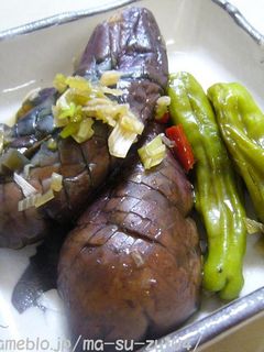 簡単~v(。・・。)ナスの焼き浸し-レシピのメイン写真