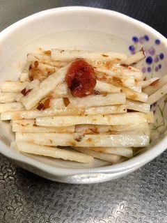 さっぱり!美味しくて簡単!長芋の梅和え-レシピのメイン写真