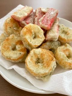 ちくわとカニカマの磯辺揚げ-レシピのメイン写真