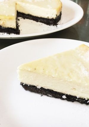 Black&White 焼チーズケーキ-レシピのメイン写真