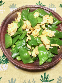 お弁当にも♪モロッコいんげんと卵の炒め物-レシピのメイン写真