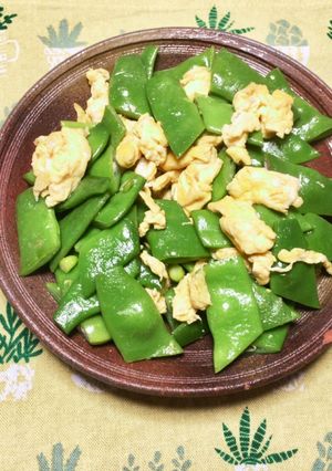お弁当にも♪モロッコいんげんと卵の炒め物-レシピのメイン写真