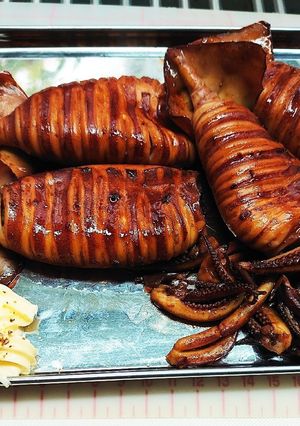 シンプルです。生イカの醤油焼き♪-レシピのメイン写真