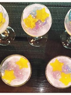 ☆七夕ゼリー☆レンチンして混ぜるだけ♪-レシピのメイン写真