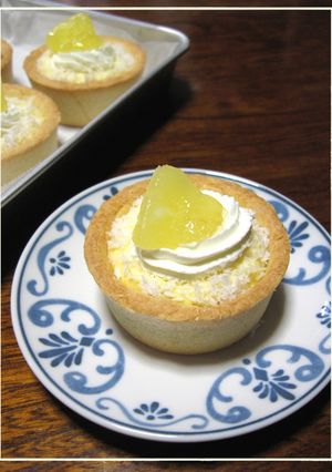 * ココナッツとパインのプチタルト *-レシピのメイン写真