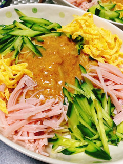 暑い日にササッと♡ゴマだれ冷やし中華-レシピのメイン写真