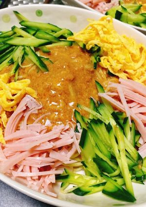 暑い日にササッと♡ゴマだれ冷やし中華-レシピのメイン写真