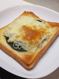 簡単!しらす青じそチーズトースト-レシピのメイン写真