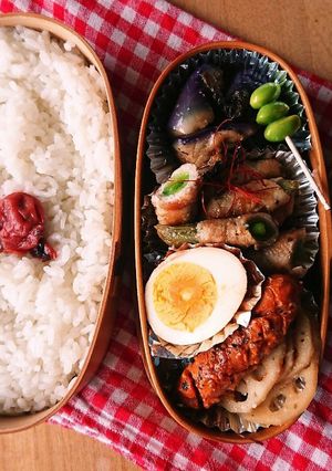 弁当★スナップエンドウ旨塩肉巻き★レモン-レシピのメイン写真