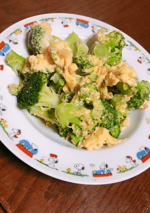 LDL対策☆ブロッコリーと卵のふわ煮☆-レシピのメイン写真