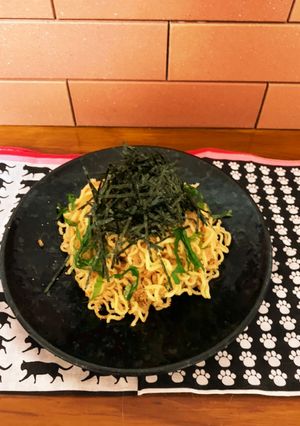 簡単過ぎてごめんなさい♡明太子焼きそば-レシピのメイン写真