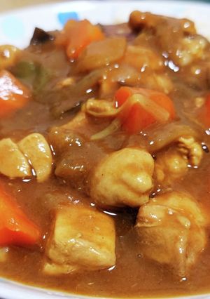 市販ルーで美味しいチキンと野菜のカレー-レシピのメイン写真