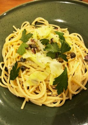 キャベツとアンチョビのパスタ-レシピのメイン写真