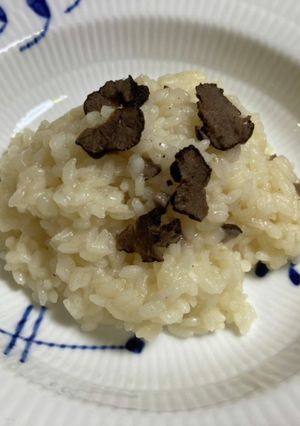 トリュフのリゾット-レシピのメイン写真