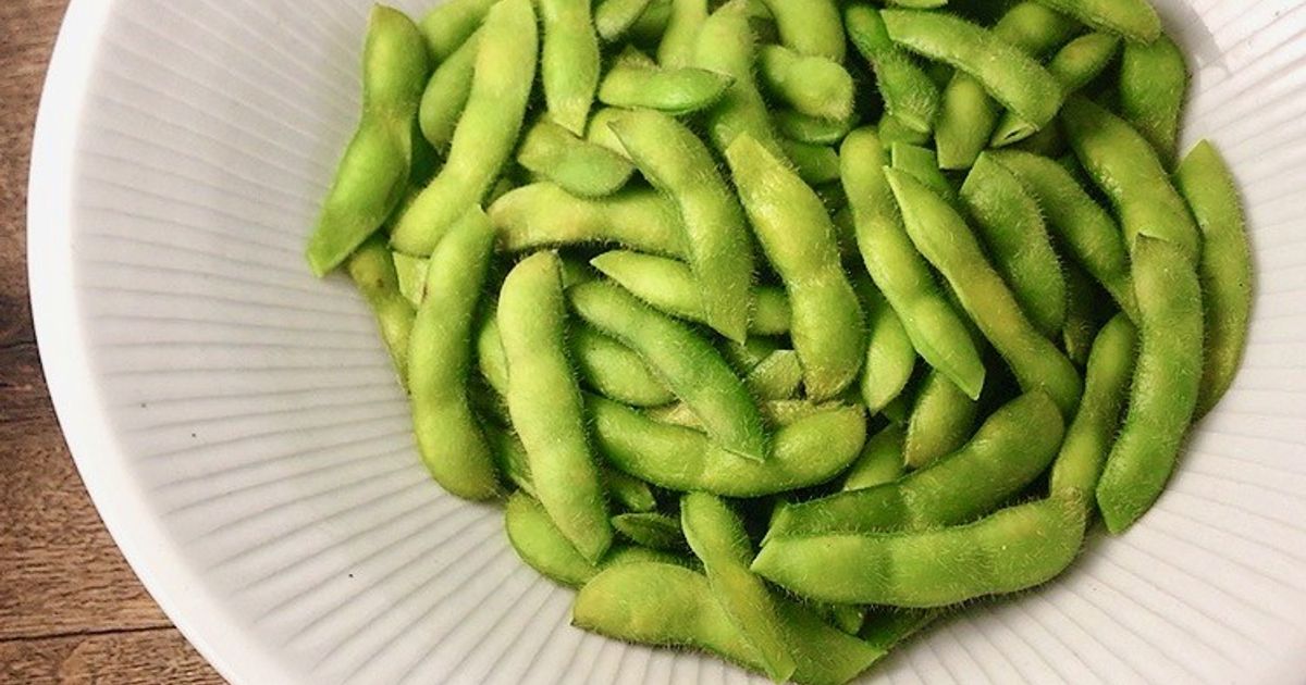 枝豆の塩煮 ◎枝豆の塩ゆで◎ by Keiboubou 【クックパッド】 簡単おいしい
