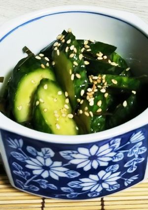 ☆胡麻油香る☆キュウリの漬物-レシピのメイン写真